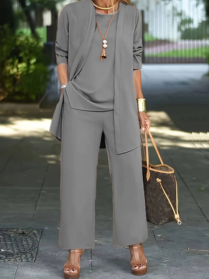 Theresa - Fließendes Outfit Set für Frauen - Weich & Modisch