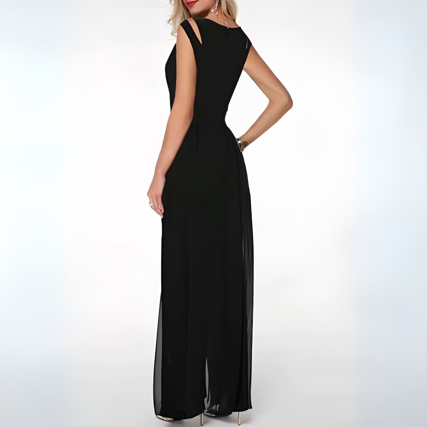 Eleganter Ärmelloser Jumpsuit