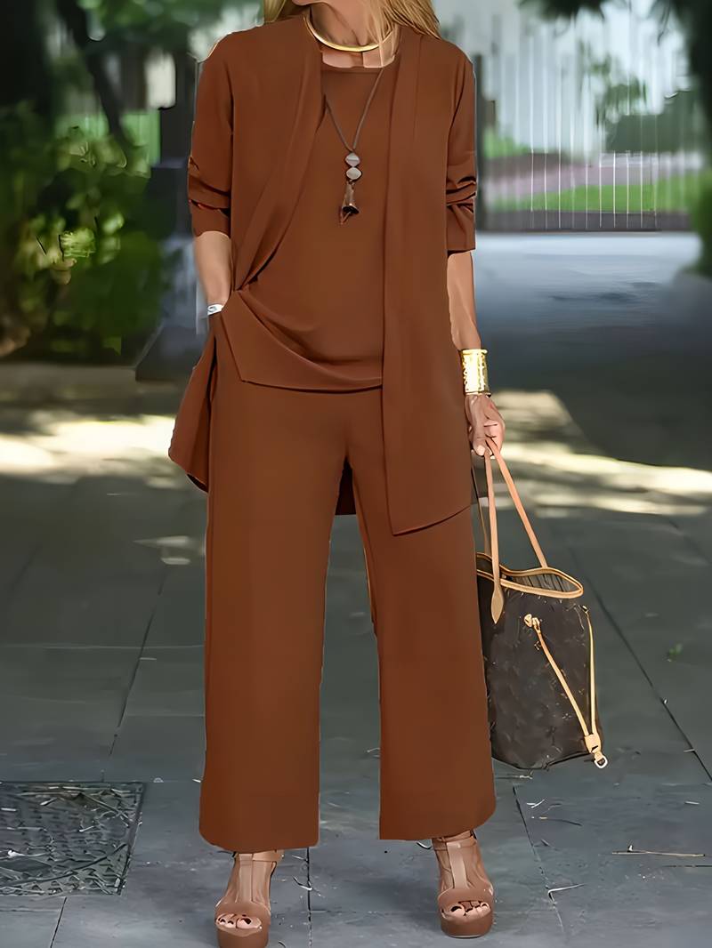 Theresa - Fließendes Outfit Set für Frauen - Weich & Modisch