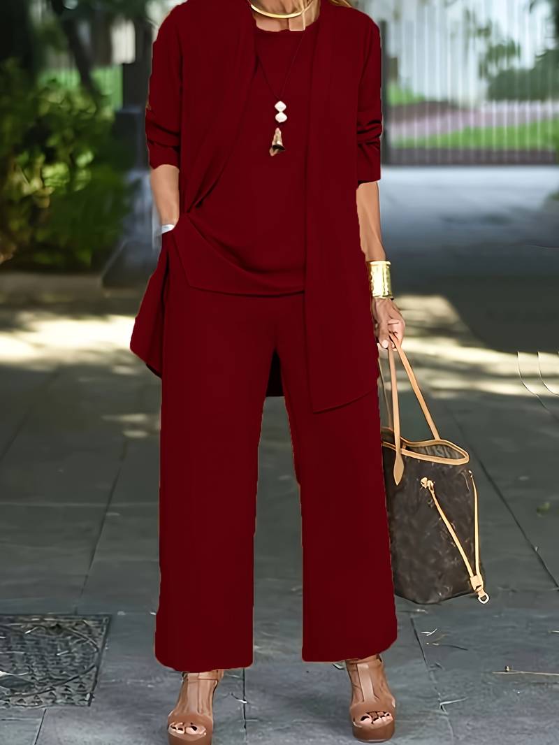 Theresa - Fließendes Outfit Set für Frauen - Weich & Modisch