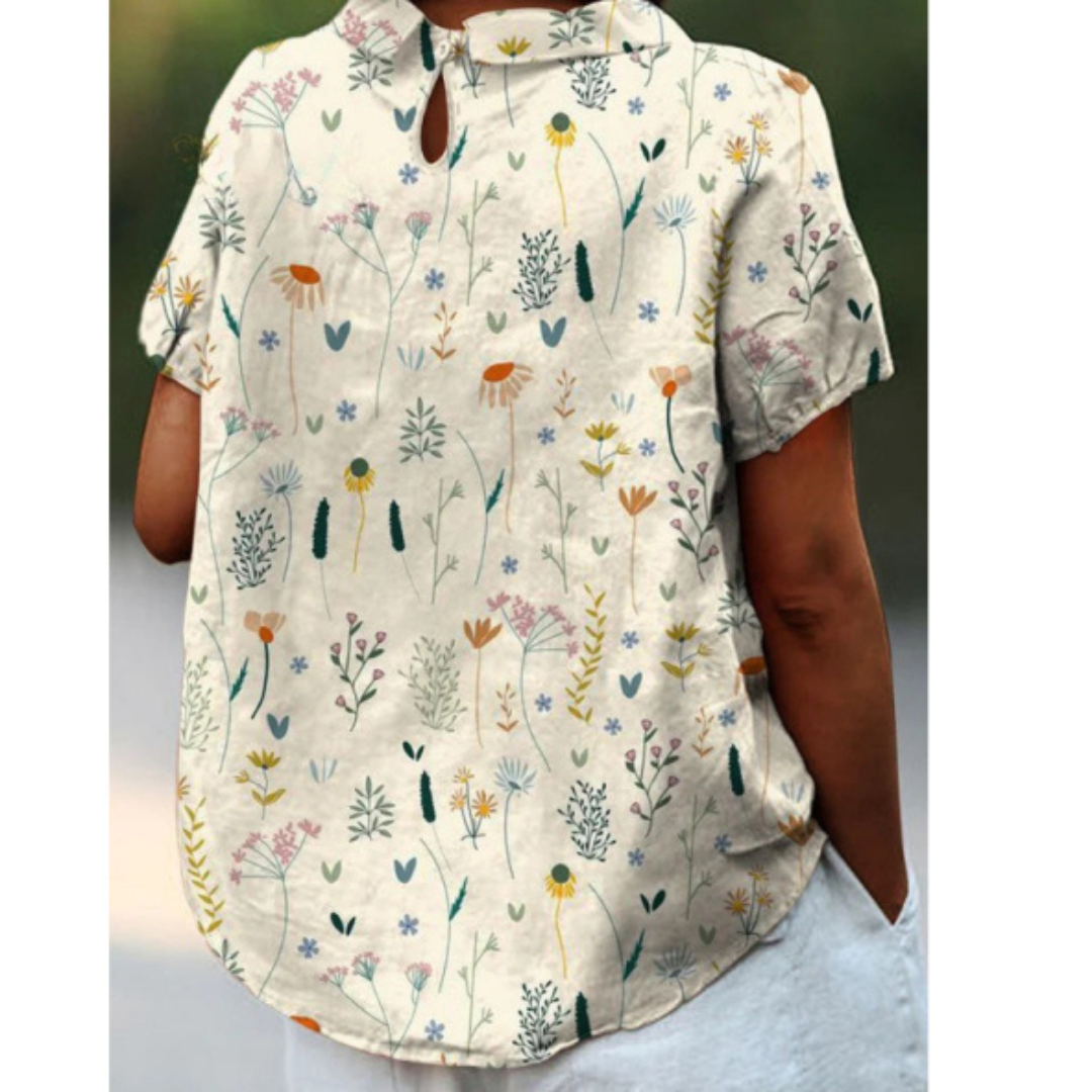 Raelyn - Lässige Wildblumenbluse für Damen - Kuschelig & Stylisch