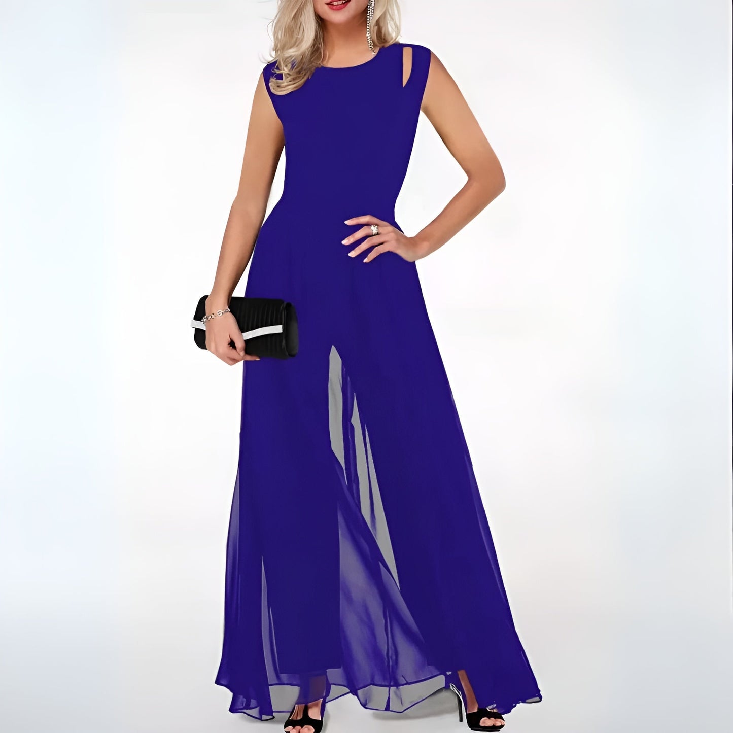 Eleganter Ärmelloser Jumpsuit
