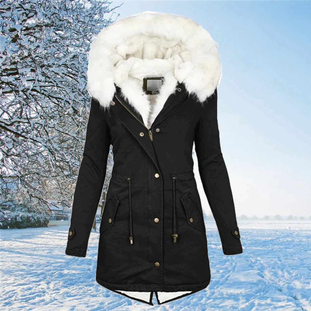 Lauren – Trendiges warmes Design Parka Jacke – Stil & Komfort