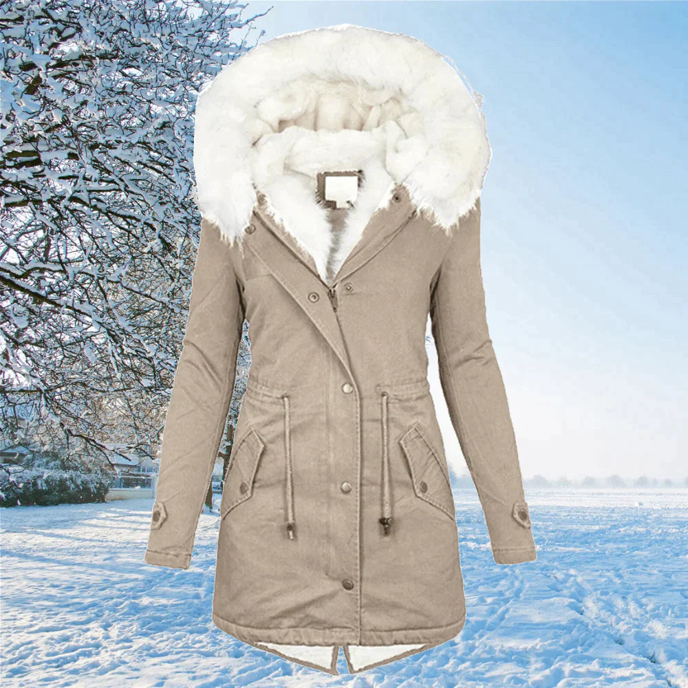 Lauren – Trendiges warmes Design Parka Jacke – Stil & Komfort