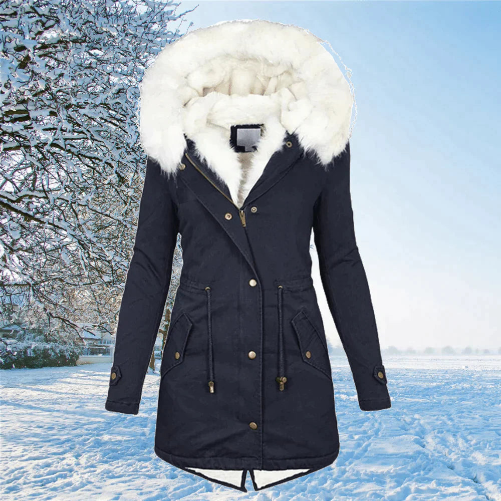 Lauren – Trendiges warmes Design Parka Jacke – Stil & Komfort