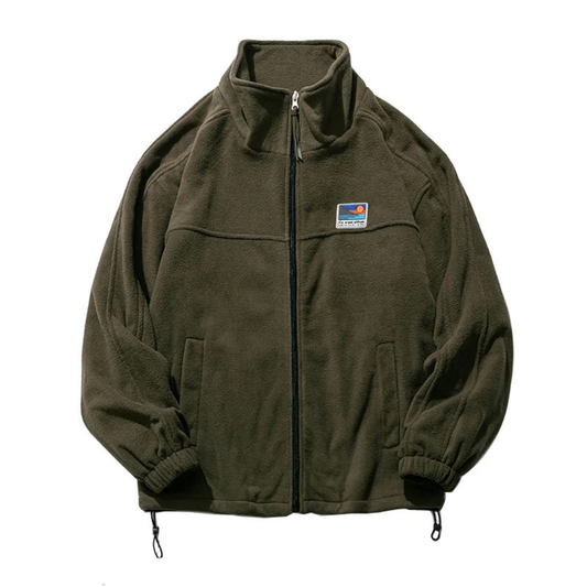 Winter Reißverschluss Jacket Langarm