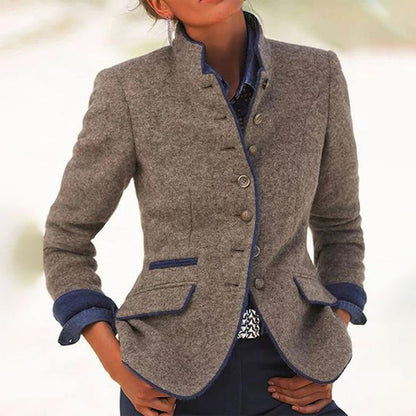 Victoria – Damen Lange Ärmel Weste – Stil & Komfort