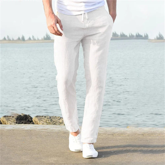 Raphy – Leichte Leinenhose für Männer – Casual & Komfortabel