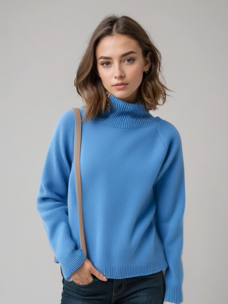 Kisses – Stilvoller Strickpullover für Damen, Kuschelig & Elegant
