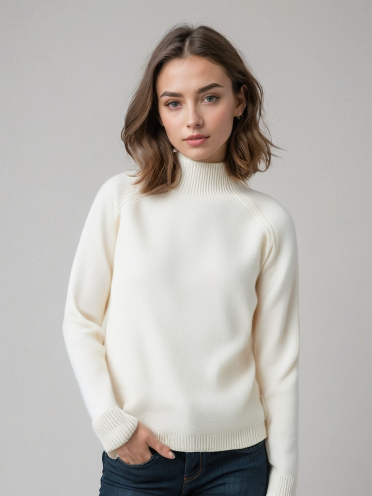 Kisses – Stilvoller Strickpullover für Damen, Kuschelig & Elegant