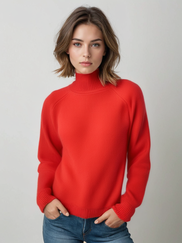 Kisses – Stilvoller Strickpullover für Damen, Kuschelig & Elegant