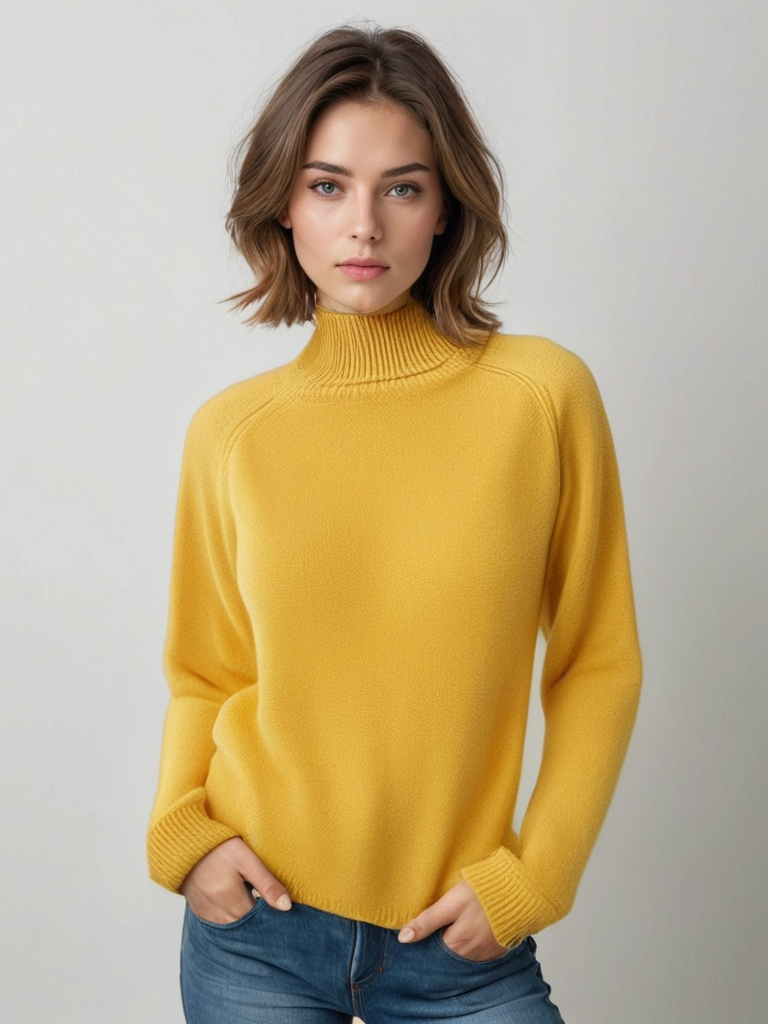 Kisses – Stilvoller Strickpullover für Damen, Kuschelig & Elegant