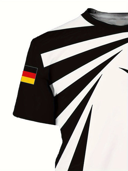 Cyrus - Deutschland Euro 2024 Herren Fußballtrikot - Sportlich & Atmungsaktiv