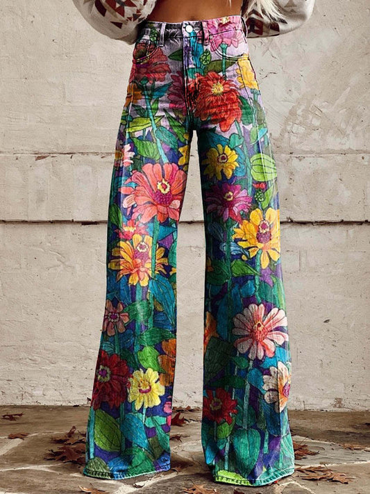 Luanne - Vintage Flare Hose für Damen - Weich & Zeitlos