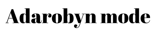 Adarobyn mode