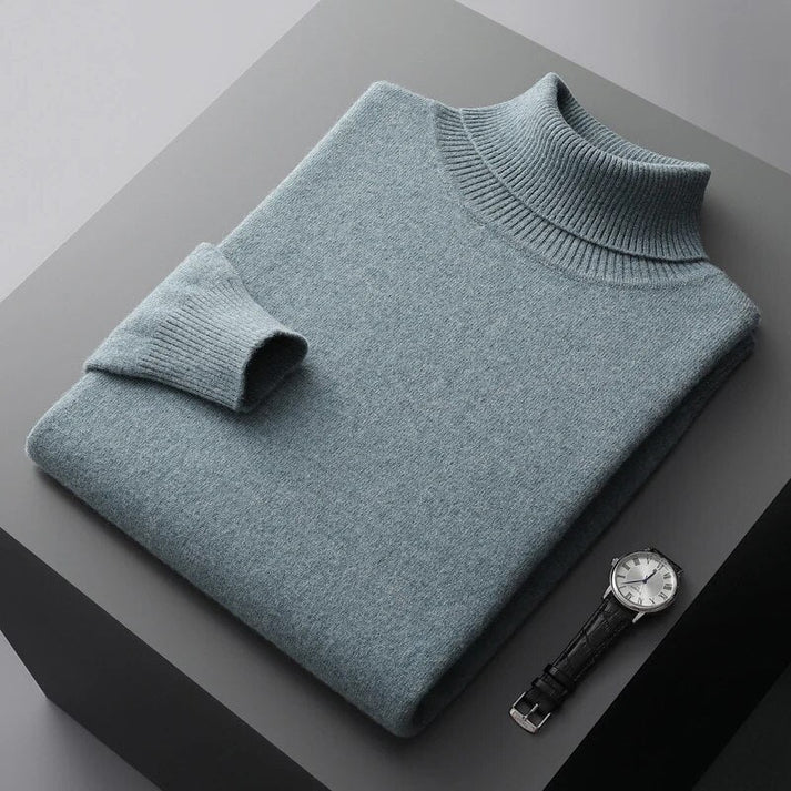Kairo– Pullover mit Rollkragen für Herren – Luxus & Wärme