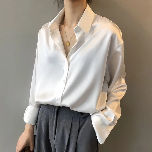 Lässige lockere Bluse