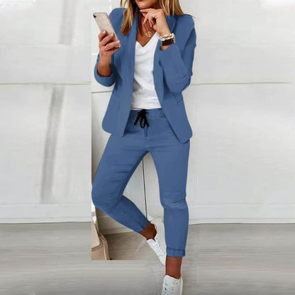 Arianna -  Blazer und Jogger für Frauen - Eleganz & Glanz