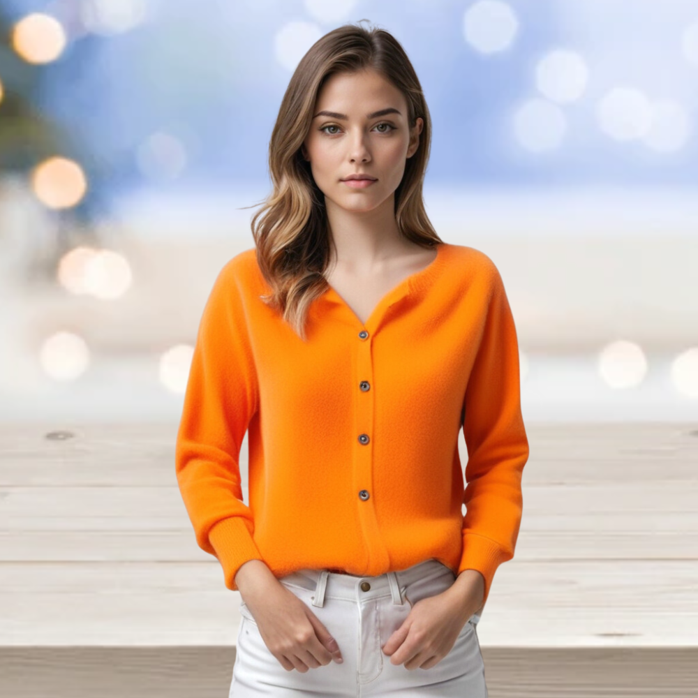 Arianne Cardigan – Stilvolle Wärme & Eleganz