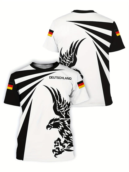 Cyrus - Deutschland Euro 2024 Herren Fußballtrikot - Sportlich & Atmungsaktiv