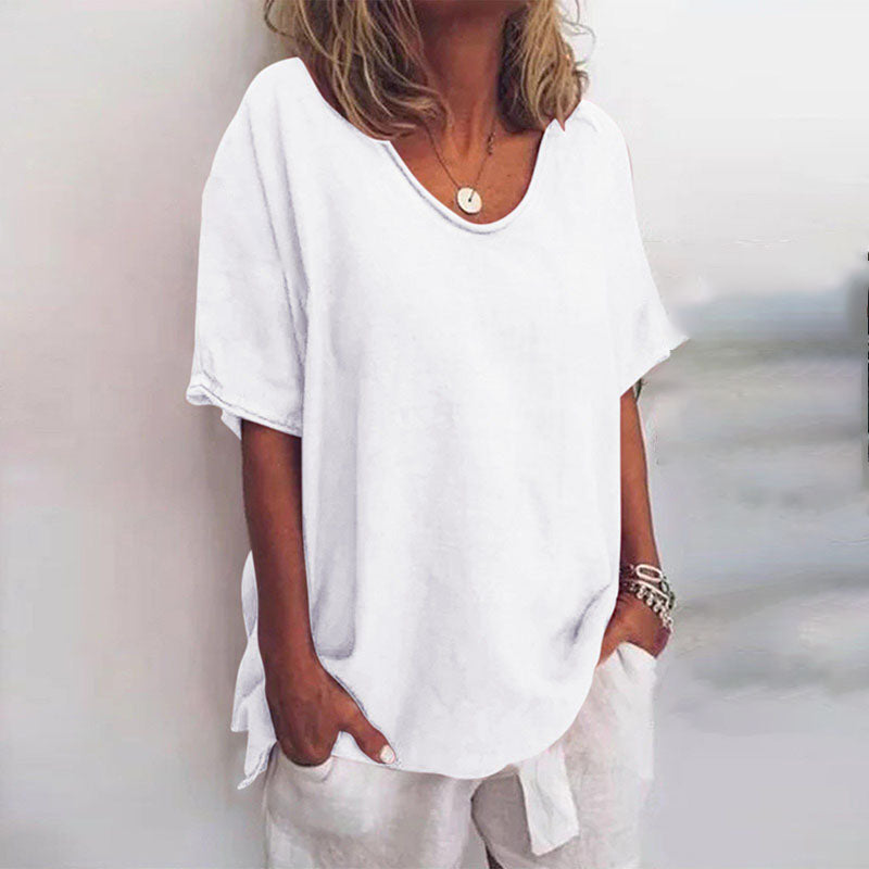 Bequeme lockere Bluse für Damen