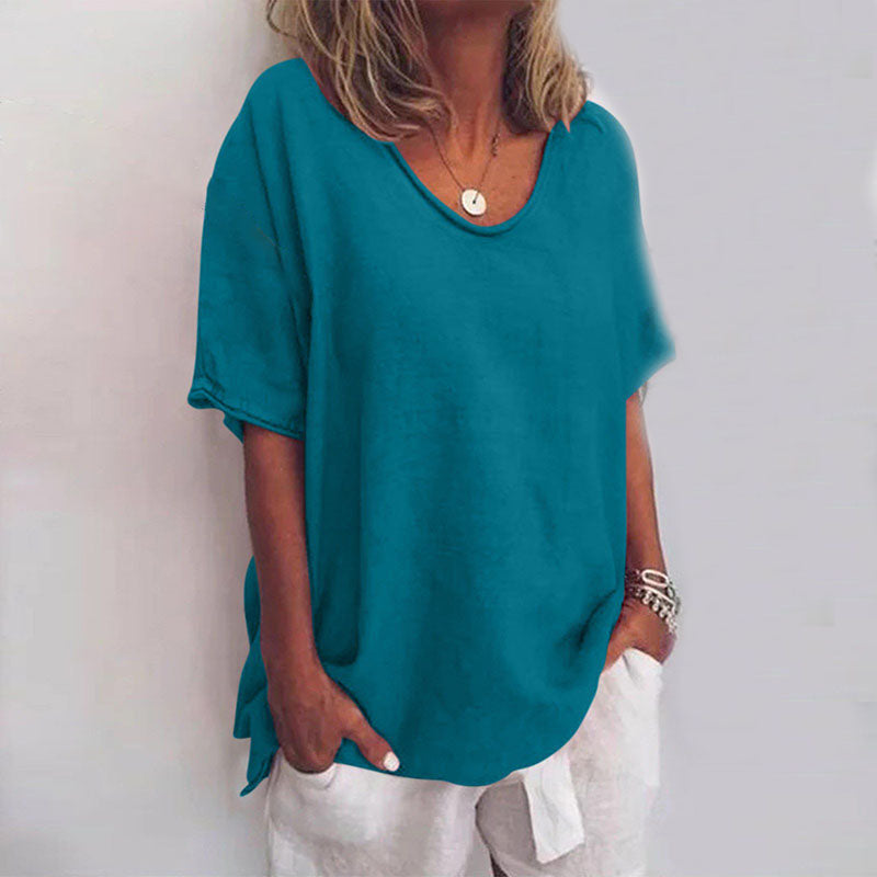 Bequeme lockere Bluse für Damen